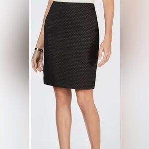 Calvin Klein Textured Pencil Skirt